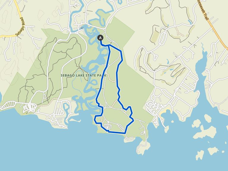 Outer Loop Sebago Lake State Park Wanderung Komoot